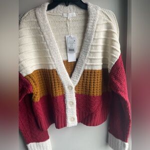 Anderson Parker Mixed Stitch Cardigan